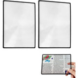 Darrahopens Home & Garden > Hobbies > Arts & Crafts 3X Magnifying Glass Fresnel Sheet 3 Pieces 300% Magnification 4.70 inches Compatible with Various Brands