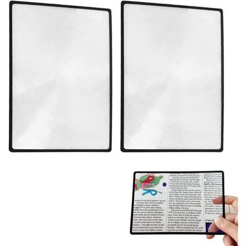 Darrahopens Home & Garden > Hobbies > Arts & Crafts 3X Magnifying Glass Fresnel Sheet 3 Pieces 300% Magnification 4.70 inches Compatible with Various Brands