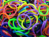 Darrahopens Home & Garden > Hobbies > Arts & Crafts 4800 LOOM BANDS Rubber Refill Kit DIY Magical Bracelet 192 S Clips 16 Hooks BULK - Mixed Colours