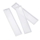 Darrahopens Home & Garden > Hobbies > Arts & Crafts 5PCS Silicone Bookmark Mould Rectangle Resin Craft Making Tool for DIY Projects