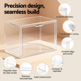 Darrahopens Home & Garden > Hobbies > Arts & Crafts Artiss Clear Acrylic Display Case 3 Pack Toy Storage Box