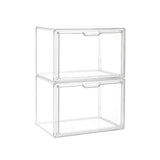 Darrahopens Home & Garden > Hobbies > Arts & Crafts Artiss Clear Acrylic Display Case Box 2 Pack For Toys 54cm