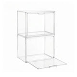 Darrahopens Home & Garden > Hobbies > Arts & Crafts Artiss Clear Acrylic Display Case Box 2 Pack For Toys 54cm