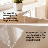 Darrahopens Home & Garden > Hobbies > Arts & Crafts Artiss Clear Acrylic Display Case Dustproof Protection Box For Car Toys 15CM