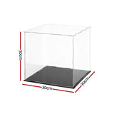 Darrahopens Home & Garden > Hobbies > Arts & Crafts Artiss Clear Acrylic Display Case Dustproof Protection Box For Car Toys 30CM