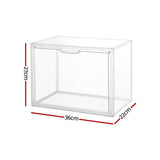 Darrahopens Home & Garden > Hobbies > Arts & Crafts Artiss Clear Acrylic Display Case Dustproof Protection Box For Toys 27CM