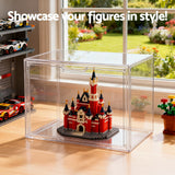Darrahopens Home & Garden > Hobbies > Arts & Crafts Artiss Clear Acrylic Display Case Dustproof Protection Box For Toys 27CM