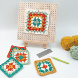 Darrahopens Home & Garden > Hobbies > Arts & Crafts Crochet Blocking Board Mat with Bar Needles for Knitting and Crocheting, Compatible with Knitting Projects