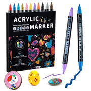 Darrahopens Home & Garden > Hobbies > Arts & Crafts Double-Headed Acrylic Markers Art Marker Set Sketch Pens Permanent Markers - Multi-color - Size 120 colors In Australia - Darrahopens