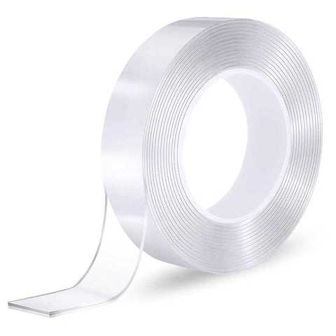 Darrahopens Home & Garden > Hobbies > Arts & Crafts Double-Sided Nano Mounting Tape Traceless Clear Adhesive Invisible Gel 2M x 20mm