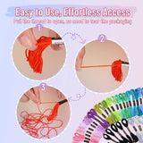 Darrahopens Home & Garden > Hobbies > Arts & Crafts Embroidery thread - Cross stitch thread for adults and beginners - 50 colours embroidery thread - for embroidery and DIY crafts - 8 metres (6 strands) multi-coloured - 50 pieces
