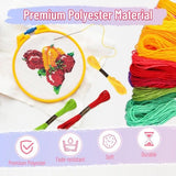 Darrahopens Home & Garden > Hobbies > Arts & Crafts Embroidery thread - Cross stitch thread for adults and beginners - 50 colours embroidery thread - for embroidery and DIY crafts - 8 metres (6 strands) multi-coloured - 50 pieces
