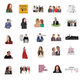 Darrahopens Home & Garden > Hobbies > Arts & Crafts Gossip Girl TV Quotes Stickers 50pcs Blair Serena Chuck Dan Scrapbook Graffiti