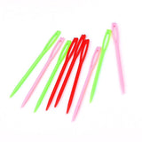Darrahopens Home & Garden > Hobbies > Arts & Crafts Mix Colour 20PCS Plastic Darning Threading Weaving Sewing Needles