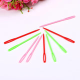 Darrahopens Home & Garden > Hobbies > Arts & Crafts Mix Colour 20PCS Plastic Darning Threading Weaving Sewing Needles