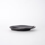 Darrahopens Home & Garden > Hobbies > Arts & Crafts Plate Dimpled 15cm Craft Black Glaze