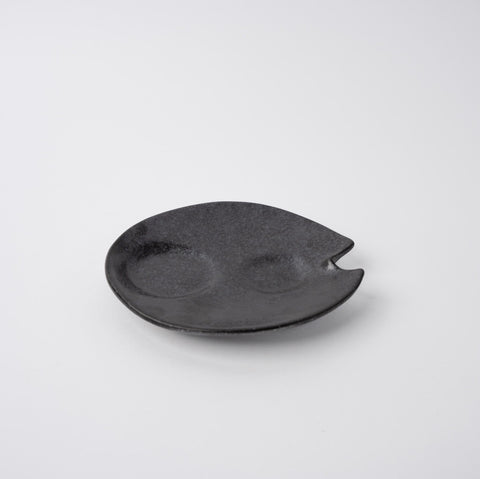 Darrahopens Home & Garden > Hobbies > Arts & Crafts Plate Dimpled 15cm Craft Black Glaze
