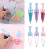 Darrahopens Home & Garden > Hobbies > Arts & Crafts Point Drill Pen Diamond Painting Tool 5D Diamond Painting Purple B[CA]