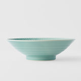 Darrahopens Home & Garden > Hobbies > Arts & Crafts Ramen Bowl 24cm Craft Aqua Glaze