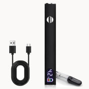 Darrahopens Home & Garden > Hobbies > Arts & Crafts Rechargeable Thread Burner Kit Digital LCD Screen Displays for Intelligent Temperature Control Burning Pen with Three Settings of 2.7V, 3.7V and 4.2V,510 threaded battery - Black - Size 3.5in In Australia - Darrahopens