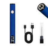 Darrahopens Home & Garden > Hobbies > Arts & Crafts Rechargeable Thread Burner Kit Digital LCD Screen Displays for Intelligent Temperature Control Burning Pen with Three Settings of 2.7V, 3.7V and 4.2V,510 threaded battery - Blue - Size 3.5in In Australia - Darrahopens