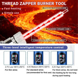 Darrahopens Home & Garden > Hobbies > Arts & Crafts Rechargeable Thread Burner Kit Digital LCD Screen Displays for Intelligent Temperature Control Burning Pen with Three Settings of 2.7V, 3.7V and 4.2V,510 threaded battery - Red - Size 3.5in In Australia - Darrahopens