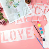 Darrahopens Home & Garden > Hobbies > Arts & Crafts Stencils for letters and numbers, capital letters, alphabet stencils