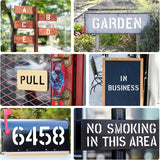 Darrahopens Home & Garden > Hobbies > Arts & Crafts Stencils for letters and numbers, capital letters, alphabet stencils