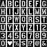 Darrahopens Home & Garden > Hobbies > Arts & Crafts Stencils for letters and numbers, capital letters, alphabet stencils