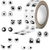 Darrahopens Home & Garden > Hobbies > Arts & Crafts Stickers - DIY Stickers - 500 Sheets/Roll - Small Emoji Eye Stickers - DIY Journaling Supplies - Decorative Sealing Stickers - Envelope Stickers - Creative Gifts