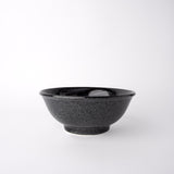 Darrahopens Home & Garden > Hobbies > Arts & Crafts Udon Bowl Fluted 19.5cm Gunmetal Swirl Glaze