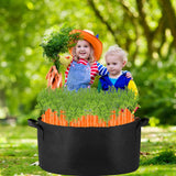 Darrahopens Home & Garden > Home & Garden Others 1 Pack 100 Gallon 100cm 50cm Grow Bag Heavy Duty Thickened Plant Pots with Handles for Farming Gardening Tree