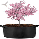 Darrahopens Home & Garden > Home & Garden Others 1 Pack 400 Gallon 180cm 60cm Grow Bag Heavy Duty Thickened Plant Pots with Handles for Farming Gardening Tree