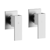 Darrahopens Home & Garden > Home & Garden Others Bathroom Shower Bath Hot and Cold Square Mixer WATERMARK Certified in Chrome