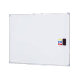 Darrahopens Home & Garden > Home & Garden Others Magnetic Whiteboard 90x120cm Erase Board Marker Eraser Tray Home Office School