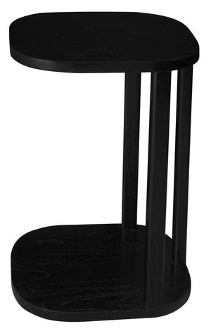Darrahopens Home & Garden > Home & Garden Others Oslo Solid Mindi Side/Laptop Table (Black)