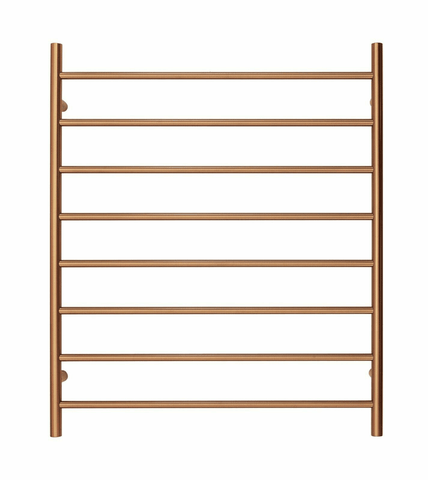 Darrahopens Home & Garden > Home & Garden Others Premium Brushed Rose Gold Towel Rack - 8 Bars, Round Design, AU Standard, 1000x850mm Wide