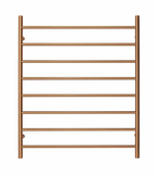 Darrahopens Home & Garden > Home & Garden Others Premium Polished Rose Gold Towel Rack - 8 Bars, Round Design, AU Standard, 1000x850mm Wide