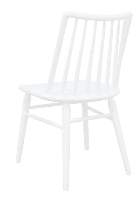 Darrahopens Home & Garden > Home & Garden Others Riviera Solid Oak Dining Chair - Set of 2 (White)