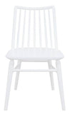Darrahopens Home & Garden > Home & Garden Others Riviera Solid Oak Dining Chair - Set of 2 (White)