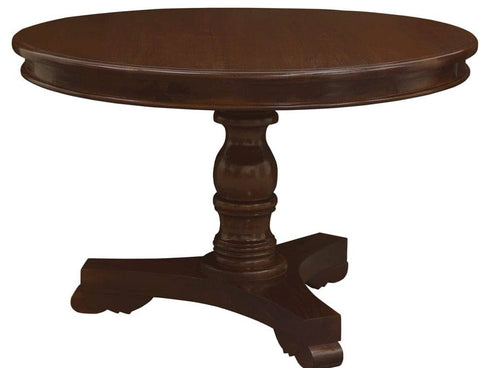 Darrahopens Home & Garden > Home & Garden Others Tasmania Round Dining Table 120 cm (Mahogany)