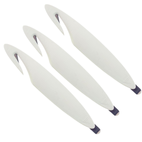 Darrahopens Home & Garden > Home Office Accessories 3x Bio Staple Remover Letter Box Opener Cutter Nail Puller Office - White