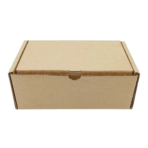 Darrahopens Home & Garden > Home Office Accessories 50x Mailing Box 190x100x80 Postal Brown Cardboard Small Diecut Shipping Carton
