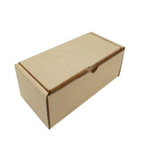 Darrahopens Home & Garden > Home Office Accessories 50x Mailing Box 190x100x80 Postal Brown Cardboard Small Diecut Shipping Carton