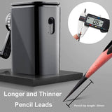 Darrahopens Home & Garden > Home Office Accessories 7 Gears Adjustable Pencil Sharpener Manual for Colored Art Pencils Drawing Sketching