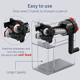 Darrahopens Home & Garden > Home Office Accessories 7 Gears Adjustable Pencil Sharpener Manual for Colored Art Pencils Drawing Sketching