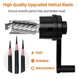 Darrahopens Home & Garden > Home Office Accessories 7 Gears Adjustable Pencil Sharpener Manual for Colored Art Pencils Drawing Sketching