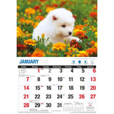Darrahopens Home & Garden > Home Office Accessories Adorable Dogs 2024 Rectangle Wall Calendar 16 Months Planner Cute Animal Photos