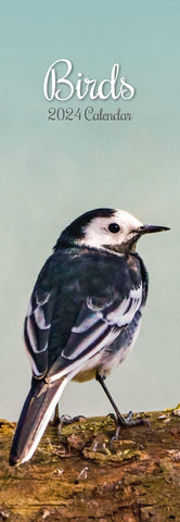 Darrahopens Home & Garden > Home Office Accessories Birds - 2024 Slimline Slim Wall Calendar Hanging Planner New Year Gift