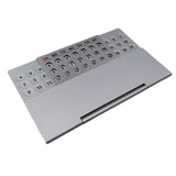 Darrahopens Home & Garden > Home Office Accessories > Calendars, Organisers & Planners 2-PCS Ultra-Thin Metal Desk Calendar – Durable Aluminum Perpetual Calendar for Office or Home Use in Australia
